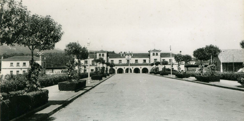 Estación de Vilagarcía, mediados 50's